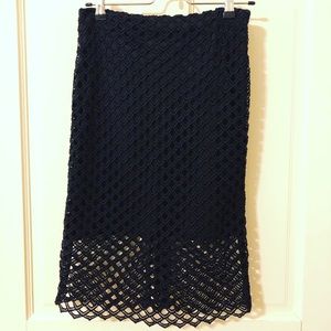 Zara Basic Black Pencil skirt